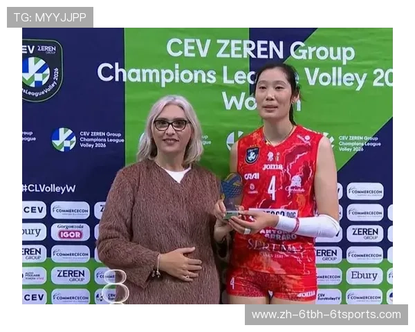 朱婷在女足欧冠中的精彩集锦及比赛表现分析